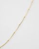LOST SOULS Lost Souls faux pearl drop necklace in 18kt gold plated stainless steel - 4