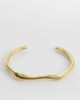 LOST SOULS Lost Souls liquified cuff in 18k gold plated - 1