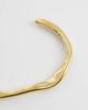 LOST SOULS Lost Souls liquified cuff in 18k gold plated - 3