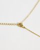 LOST SOULS Lost Souls molton pendant necklace in 18k gold plated stainless steel - 4