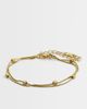 LOST SOULS Lost Souls multirow satalite bracelet in 18k gold plated - 1