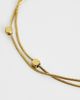 LOST SOULS Lost Souls multirow satalite bracelet in 18k gold plated - 3