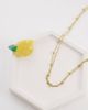 LOST SOULS Lost Souls multirow satalite chain necklace in 18k gold plated - 2