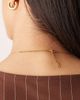LOST SOULS Lost Souls stainless steel 18kt gold plated pearl charm choker necklace - 3