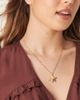 LOST SOULS Lost Souls stainless steel 18kt gold plated starfish pendant necklace - 1