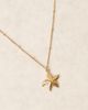 LOST SOULS Lost Souls stainless steel 18kt gold plated starfish pendant necklace - 2