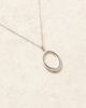 LOST SOULS Lost Souls stainless steel cutout large pendant necklace in silver - 2