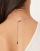 LOST SOULS Lost Souls stainless steel cutout large pendant necklace in silver - 3