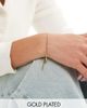 LOST SOULS Lost Souls stainless steel snake chain bracelet in 18k gold plated - 1