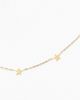 LOST SOULS Lost Souls stainless steel star necklace in 18k gold plated - 2