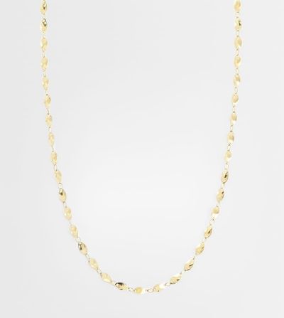 LOST SOULS Lost Souls twisted chain necklace in 18kt gold plated stainless steel