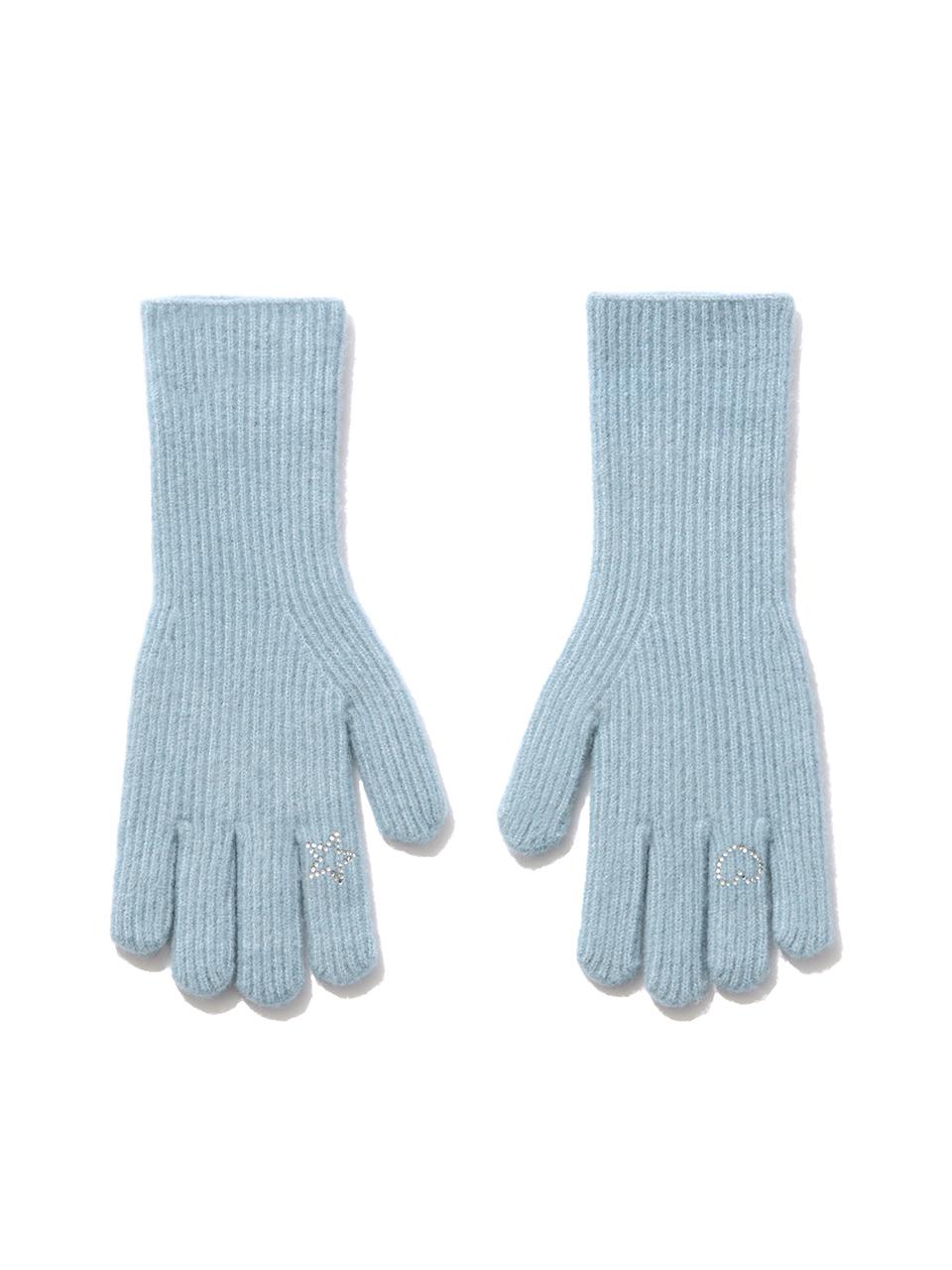 LOTS YOU Lots you Jennie Gloves [Sky Blue]