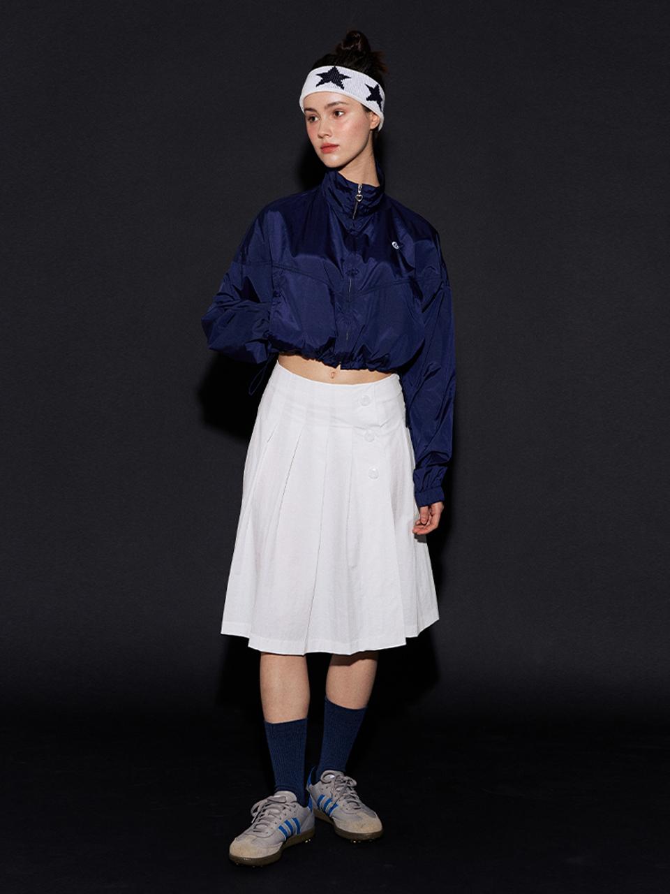 LOTS YOU lotsyou April pleats skirt [White]
