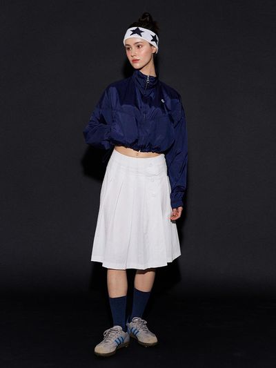LOTS YOU lotsyou April pleats skirt [White]