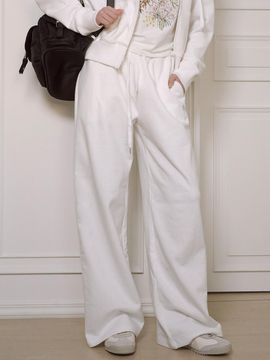 LOTS YOU lotsyou Bunny Logo Sweatpants [WHITE]