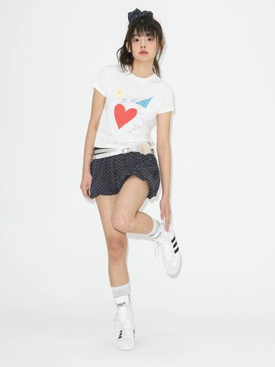LOTS YOU lotsyou Darlene Bloomer Shorts [Navy]