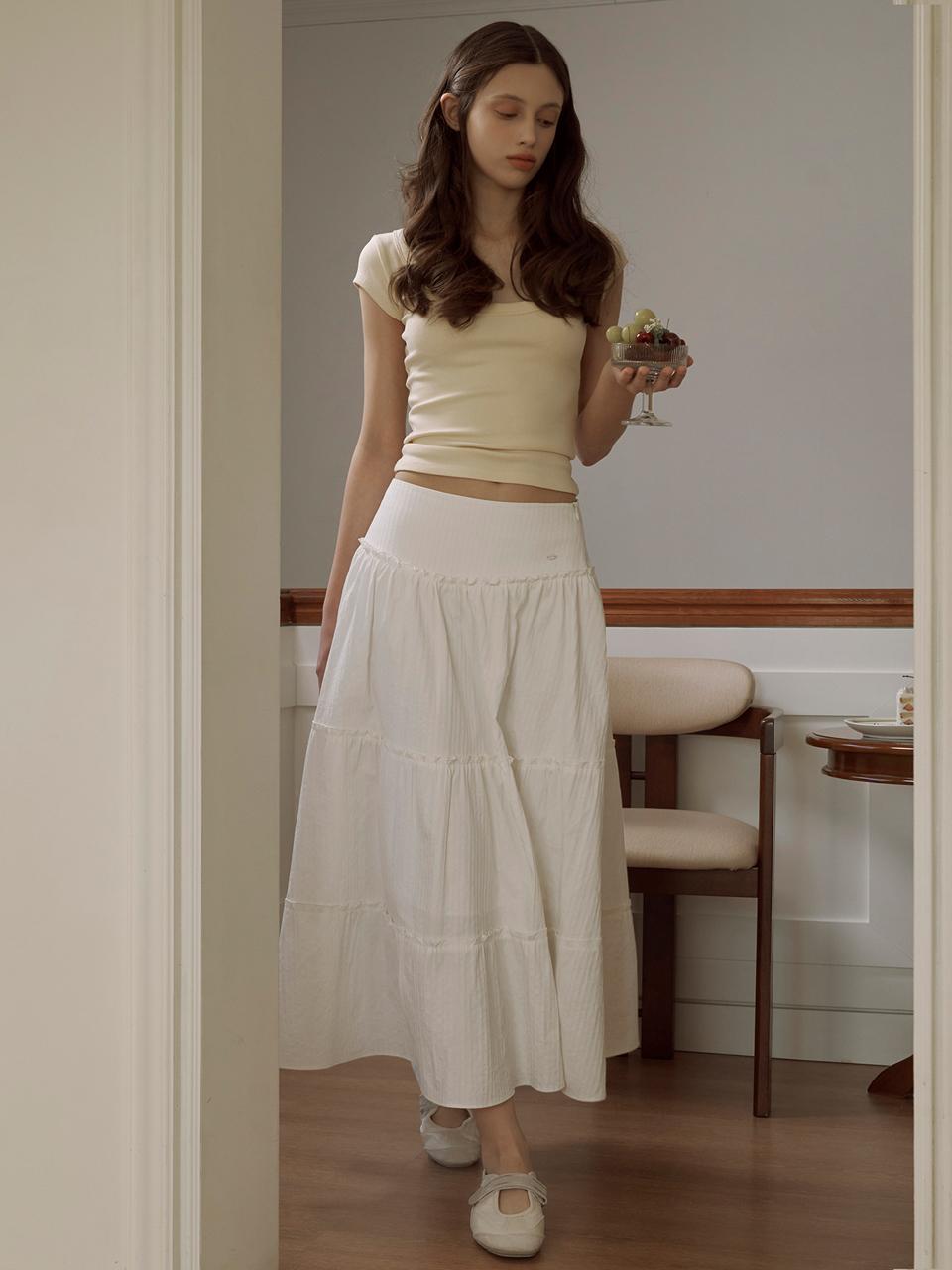 LOTS YOU lotsyou Ella Skirt [White]