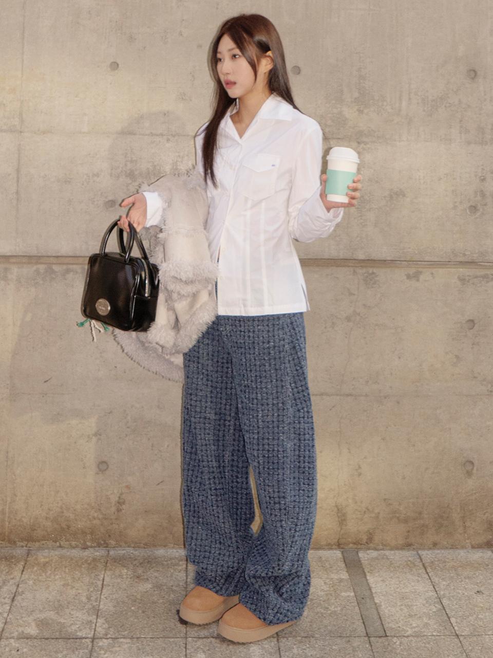 LOTS YOU lotsyou Lovey Dovey Denim Pants [Blue]