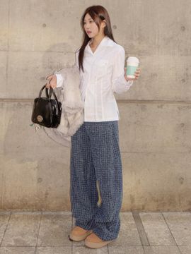 LOTS YOU lotsyou Lovey Dovey Denim Pants [Blue]