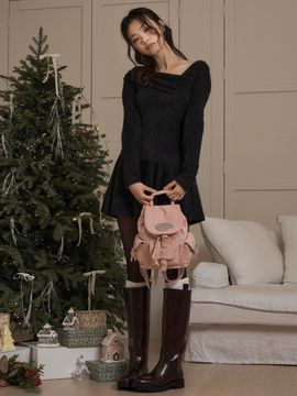 LOTS YOU lotsyou Merry merry Dress [Black]