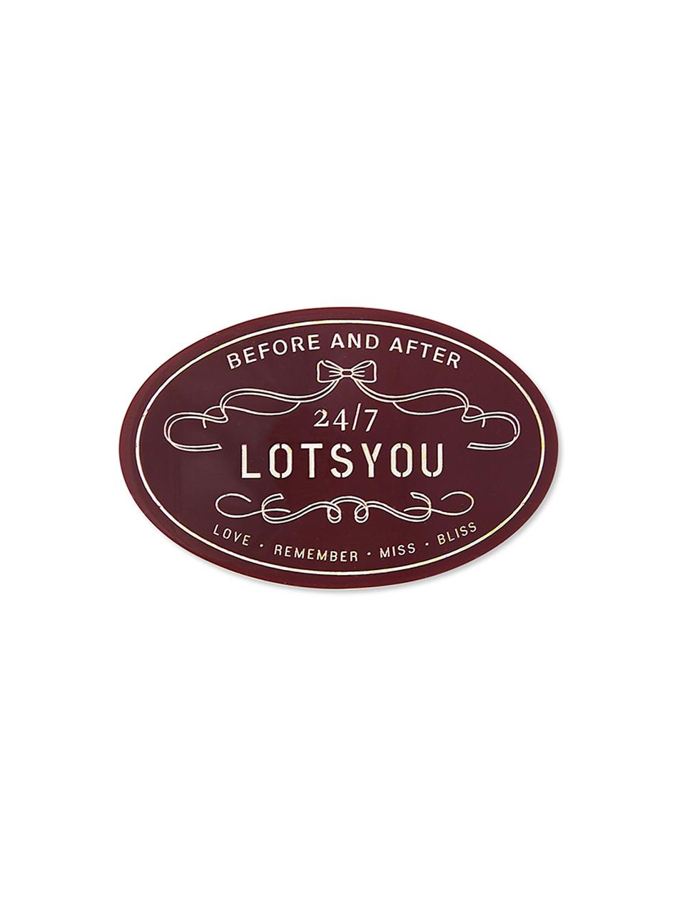 LOTS YOU lotsyou Nostalgia Big Hairpin [Red]