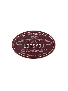 LOTS YOU lotsyou Nostalgia Big Hairpin [Red]