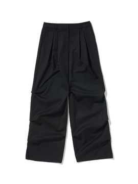 LOTS YOU lotsyou Old money Wide Pants [Black]