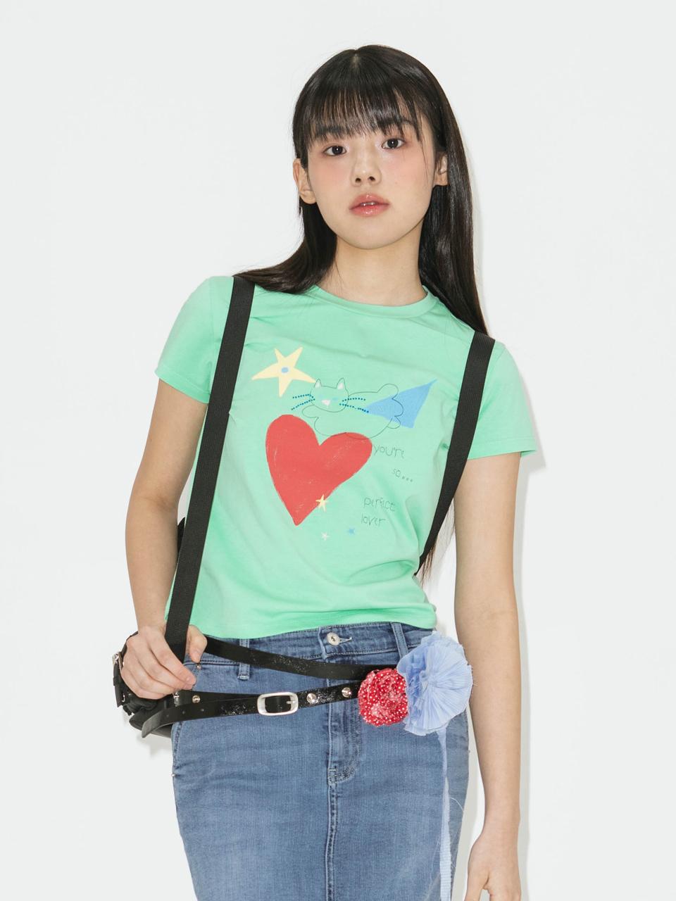 LOTS YOU lotsyou Perfect Lover Tee [Green]