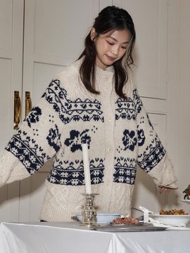 LOTS YOU lotsyou Sweetie Holliday Cardigan