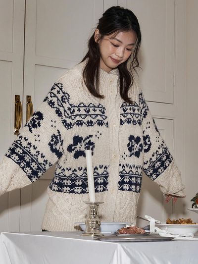 LOTS YOU lotsyou Sweetie Holliday Cardigan