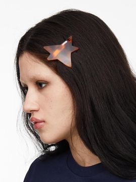 LOTS YOU lotsyou Twinkle Twinkle Big Star Hairpin [Brown]