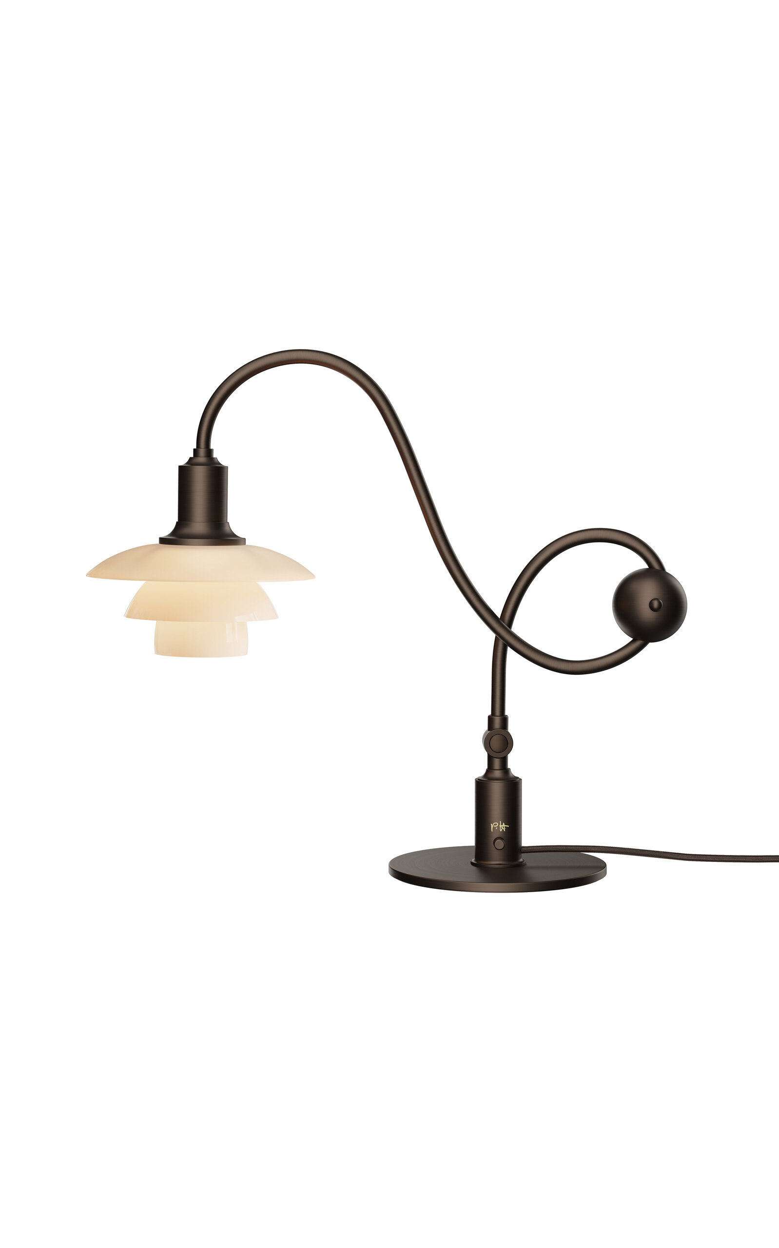 Louis Poulsen Louis Poulsen PH 1/1 Piano Table Lamp Limited Edition Bronze