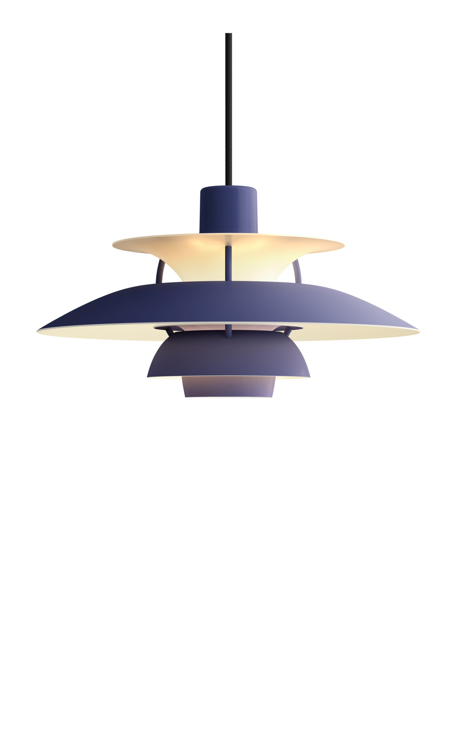 Louis Poulsen Louis Poulsen PH 5 Mini Pendant Lamp Blue