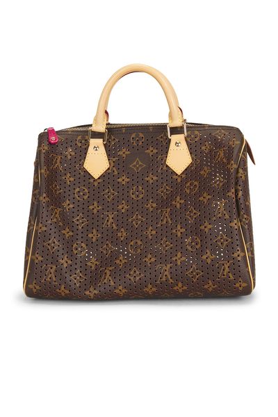 louis vuitton Louis Vuitton Monogram Perforated Speedy 30 Handbag