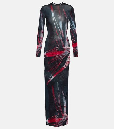 Louisa Ballou Louisa Ballou Printed jersey maxi dress