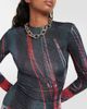 Louisa Ballou Louisa Ballou Printed jersey maxi dress - 4
