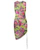 Louisa Ballou Louisa Ballou Printed ruched minidress - 1