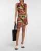 Louisa Ballou Louisa Ballou Printed ruched minidress - 2