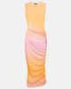 Louisa Ballou Louisa Ballou Ruched midi dress - 1