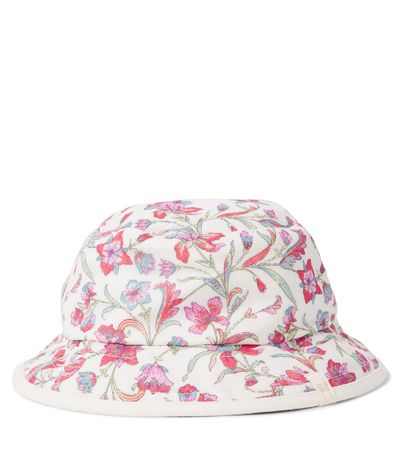 Louise Misha Louise Misha Floral reversible cotton hat
