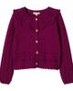 Louise Misha Louise Misha Josephina pointelle cotton cardigan - 1