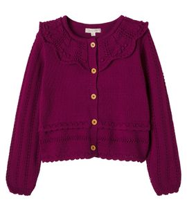 Louise Misha Louise Misha Josephina pointelle cotton cardigan