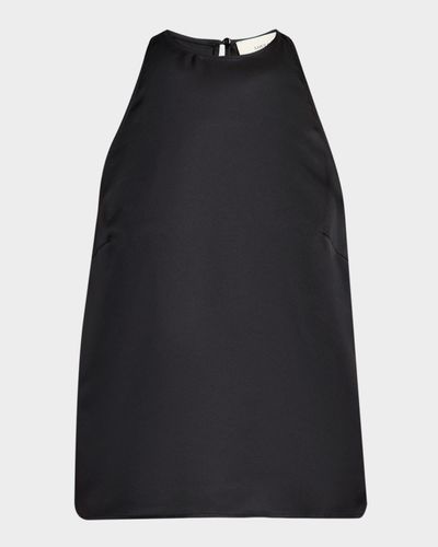 Loulou De Saison Cami Silk Cape Top