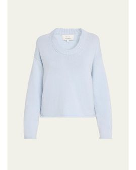 Loulou De Saison Derry Cashmere Scoop-Neck Sweater