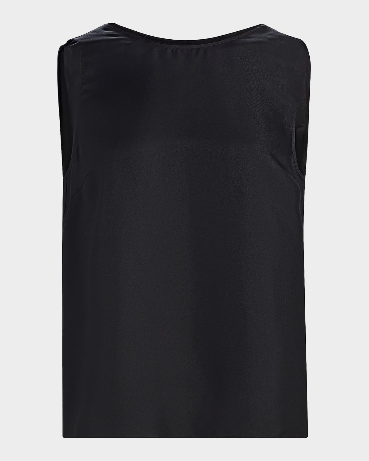 Loulou De Saison Gema Draped Silk Open-Back Top