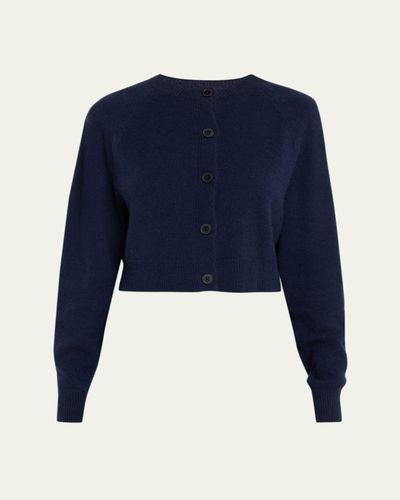 Loulou De Saison Heike Cashmere Crop Cardigan