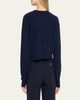 Loulou De Saison Heike Cashmere Crop Cardigan - 3