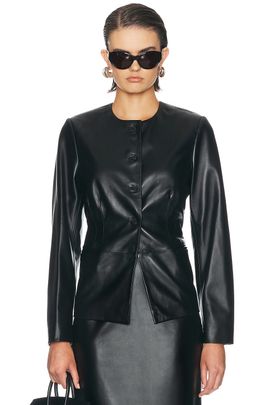Loulou de Saison Loulou de Saison Adea Collarless Tailored Jacket