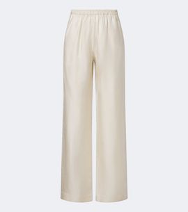 Loulou de Saison Loulou de Saison Alera silk twill wide-leg pants