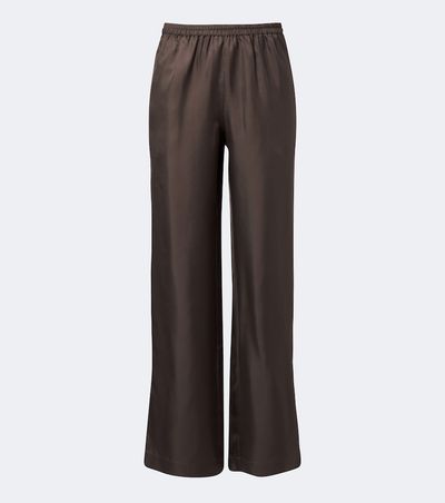 Loulou de Saison Loulou de Saison Alera silk wide-leg pants